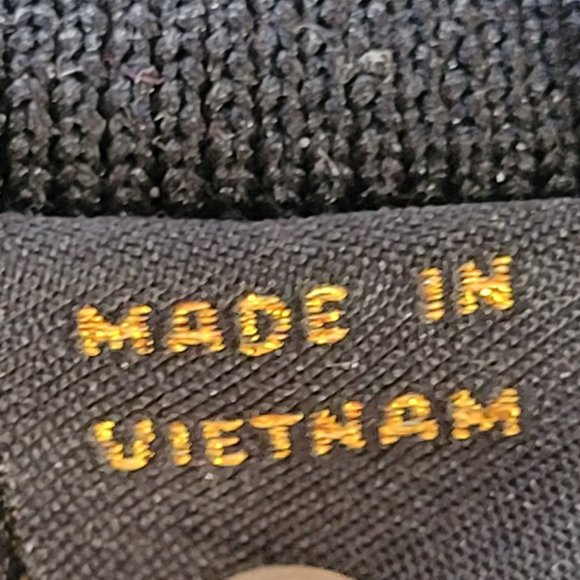 Baby Phat Womens Bomber Jacket Black Metallic Full Zip Cat Smocked Waist XL - Picture 11 of 13